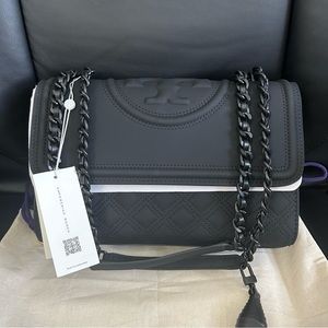 Tory Burch Fleming Matte Convertible Shoulder Bag